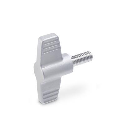 Otto Ganter Stainless Steel Wing Screw, GN 835